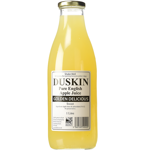 [6142] [SUPPLIER ISSUE] Duskins Apple Juice - GOLDEN DELICIOUS X 6 X 1L