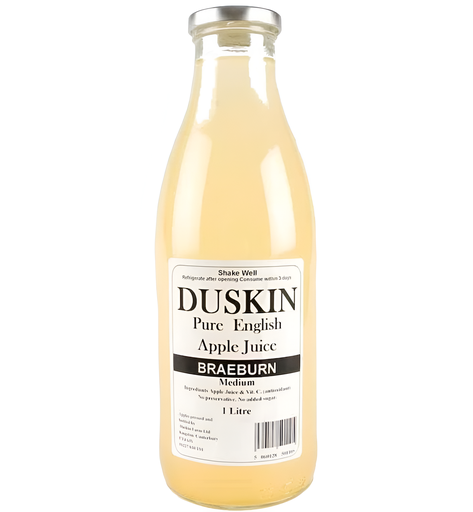 [6150] Duskins Apple Juice - BRAEBURN X 6 X 1L