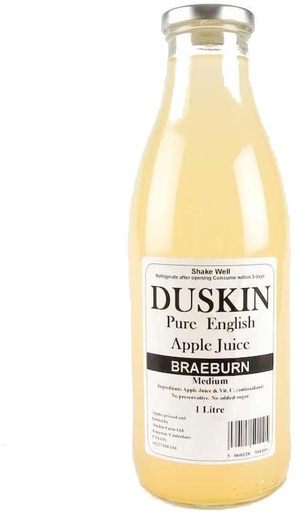 [6150] Duskins Apple Juice - BRAEBURN X 6 X 1L