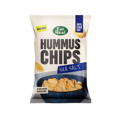 [3315] [33% OFF] Eat Real Hummus Chips - Sea Salt X 10 X 110g