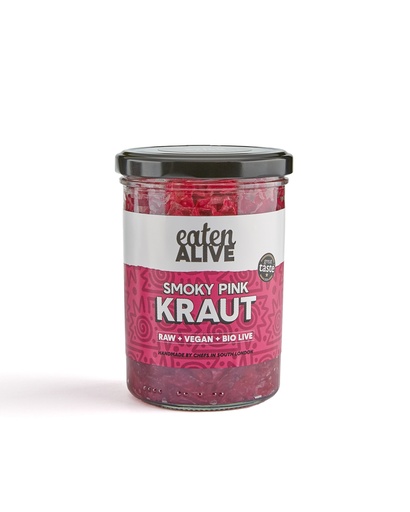 [11768] [20% OFF] Eaten Alive Chilled Fermented Food - Smoky Pink Kraut 375g