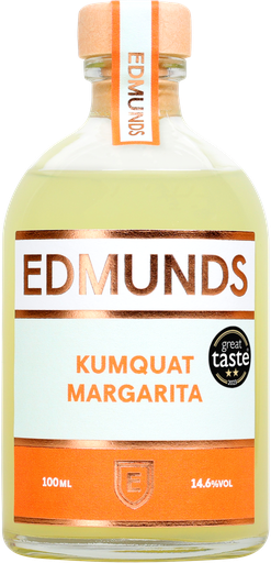 [13749] Edmunds Bottled Cocktails - Kumquat Margarita 15% ABV X 6 X 100ml