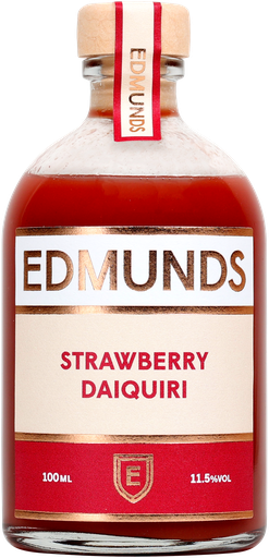 [13755] Edmunds Bottled Cocktails - Strawberry Daiquiri 12% ABV X 6 X 100ml