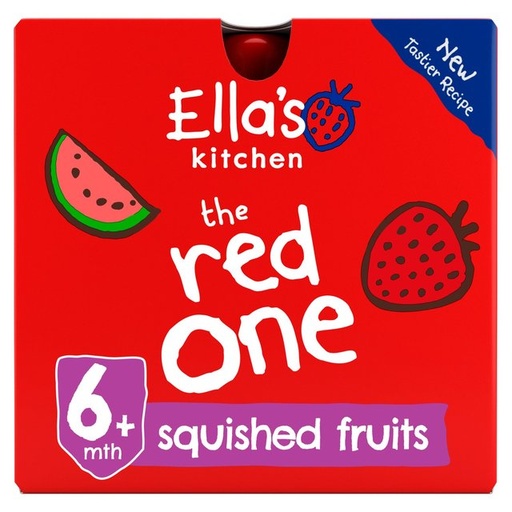 [10727] [15% OFF] Ellas Kitchen Smoothie Fruit - Red (EK052) X 12 X 90g