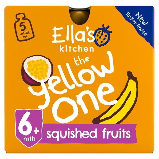 [10728] Ellas Kitchen Smoothie Fruit - Yellow (EK053) X 12 X 90g