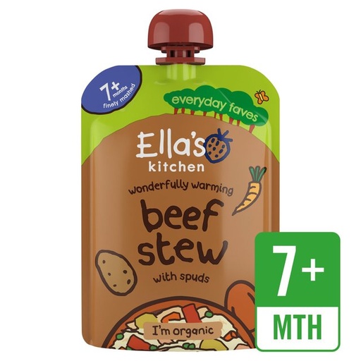 [10749] [15% OFF] Ellas Kitchen Stage 2 - Beef Stew (EK110) X 6 X 130g