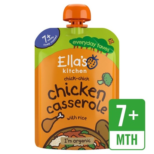 [10750] Ellas Kitchen Stage 2 - Chicken Casserole (EK111) X 6 X 130g