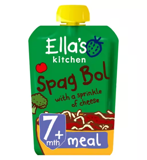 [10753] Ellas Kitchen Stage 2 - Spaghetti Bolognese (EK116) X 6 X 130g