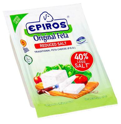 [4130] Epiros Greek Cheese - Reduced Salt 40% Feta 150g