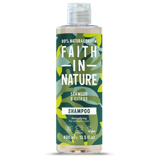 [13227] Faith In Nature Shampoo - Seaweed and Citrus X 6 X 400ml