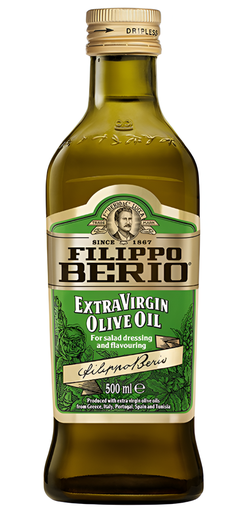 [13604] Filippo Berio Olive Oil - MEDIUM Extra Virgin X 6 X 500ml