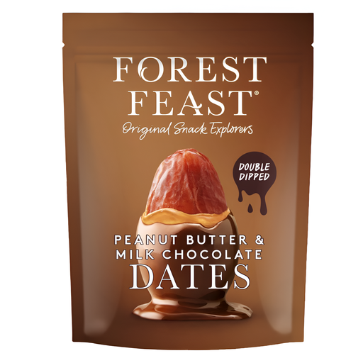 [11410] Forest Feast - Peanut Butter & Milk Choc Dates 05590 X 6 X 140g