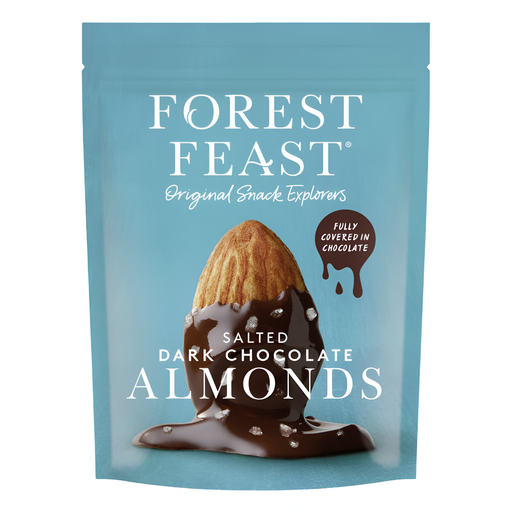[11415] Forest Feast - Salted Dark Chocolate Almonds 05187 X 8 X 120g