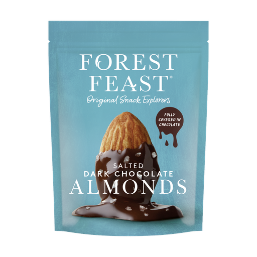[11415] Forest Feast - Salted Dark Chocolate Almonds 05187 X 8 X 120g