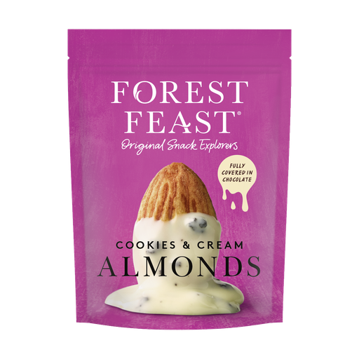 [11416] Forest Feast - Cookies & Cream Almonds 05191 X 8 X 120g