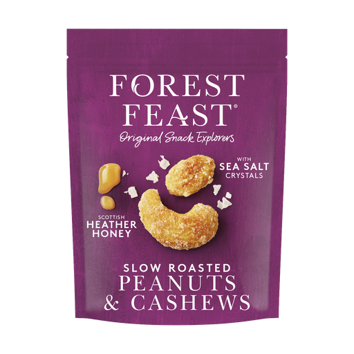 [11418] Forest Feast - Heather Honey Cashews & Peanuts 05030 X 8 X 120g