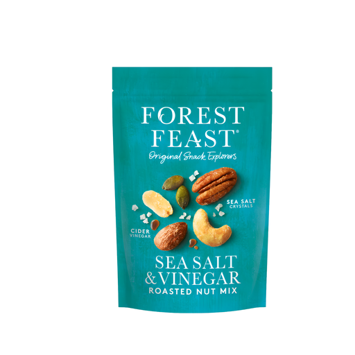 [11420] Forest Feast - Sea Salt & Cider Vinegar Nut Mix 05598 X 8 X 120g