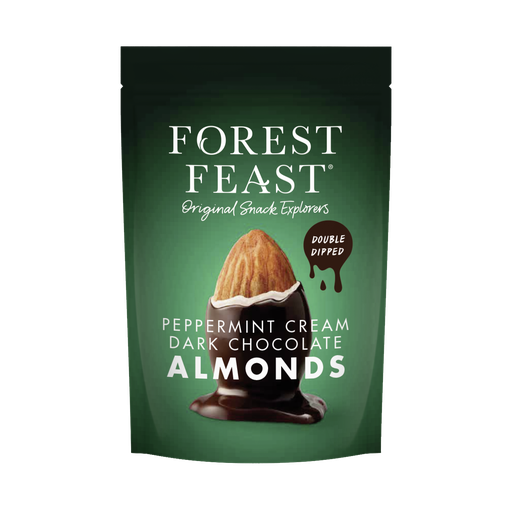 [13958] Forest Feast - Peppermint Cream Dark Choc Almonds 05994 X 8 X 120g