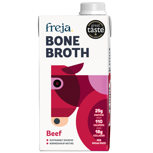 [14074] Freja Bone Broth - Beef X 6 X 500ml