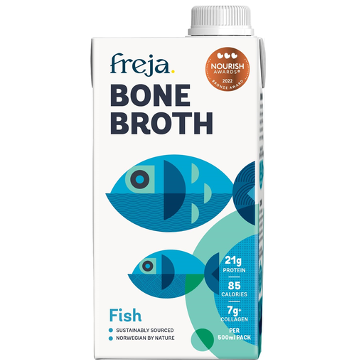 [14076] Freja Bone Broth - Fish X 6 X 500ml