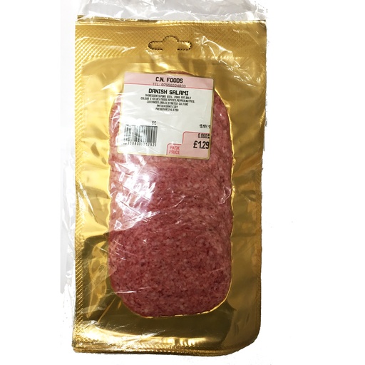 [1091] Fulwell Sliced Meats - Salami Danish £1.99 X 6 X 70g