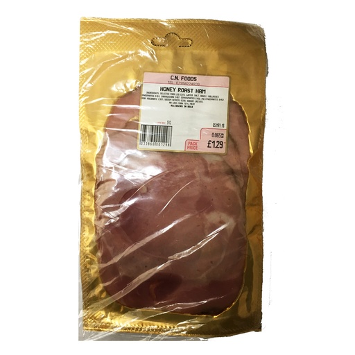 [1101] Fulwell Sliced Meats - Honey Glaze Ham £2.29 X 6 X 90g