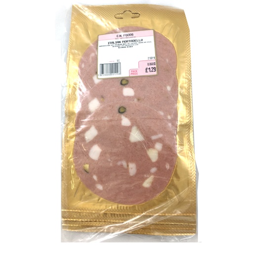 [1105] Fulwell Sliced Meats - Italian Mortadella £1.89 X 6 X 70g
