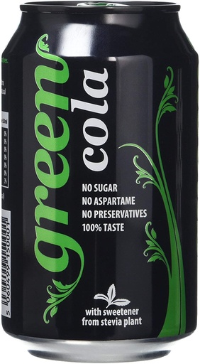 [9169] Green Cola - Can Original X 24 X 330ml