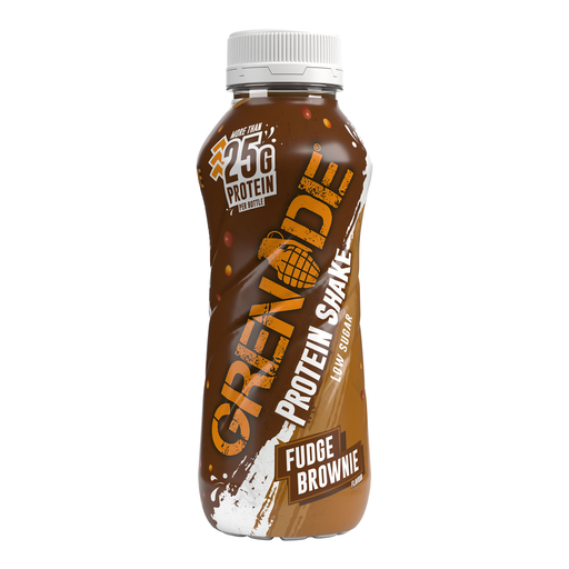 [13212] Grenade High Protein Shake - Fudge Brownie X 8 X 330ml
