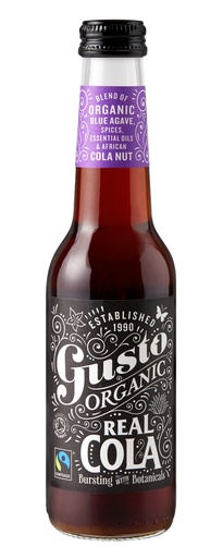 [13683] [15% OFF] Gusto Organic Drink - Real Cola X 12 X 275ml