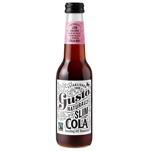 [13684] Gusto Organic Drink - Naturally Slim Cola X 12 X 275ml