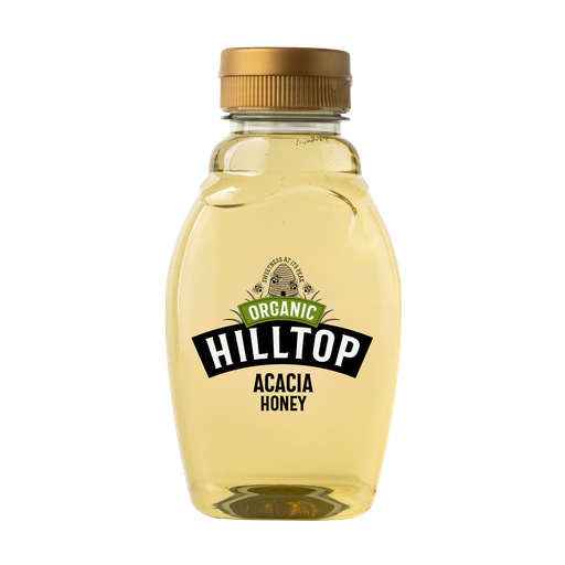 [13625] Hilltop Organic Honey - SMALL Acacia X 6 X 340g