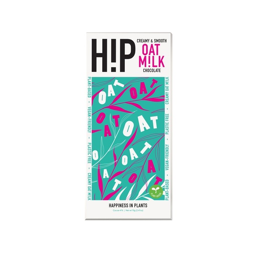 [9476] HiP Oat Milk Chocolate - Creamy & Smooth Oat Milk X 12 X 70g