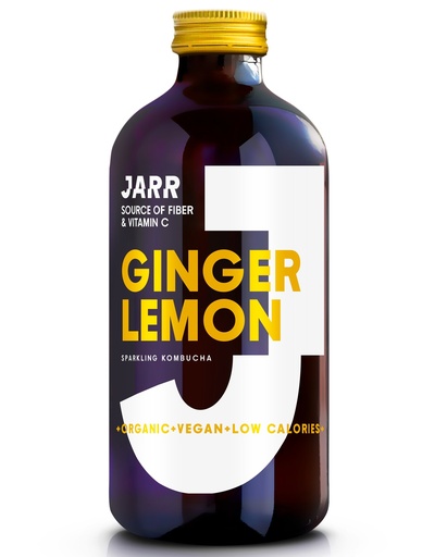 [12633] JARR Kombucha - Ginger Lemon X 12 X 330ml
