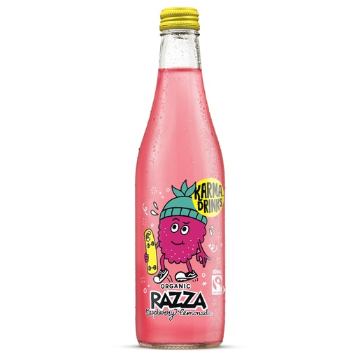 [11299] Karma Drinks - BOTTLE Razza Raspberry Lemonade X 24 X 300ml