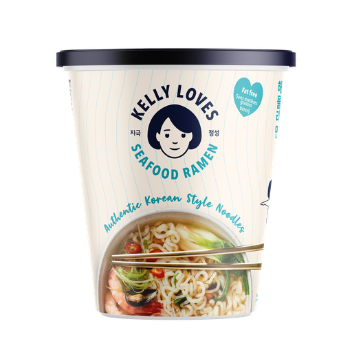 [11248] Kelly Loves Instant Noodles - Seafood Ramen X 12 X 168g