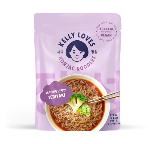 [13274] [20% OFF] Kelly Loves Ready to Eat Noodles - Konjac Teriyaki X 8 X 225g