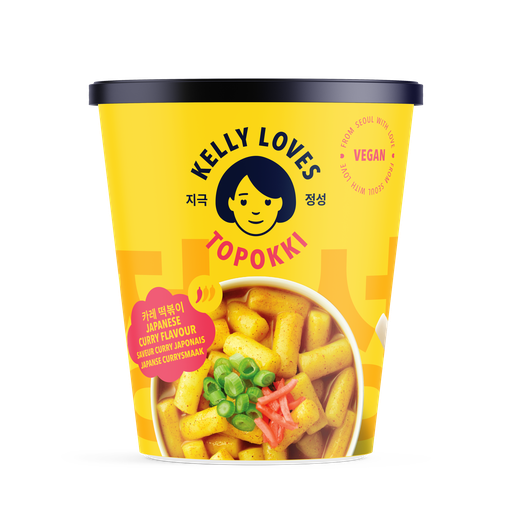 [13276] Kelly Loves Ready to Eat Toppoki - Curry X 6 X 117g