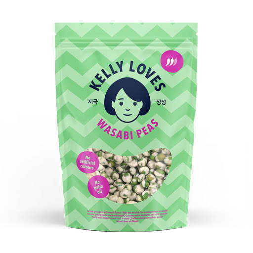 [11240] Kelly Loves Wasabi Peas - Wasabi Peas X 12 X 90g