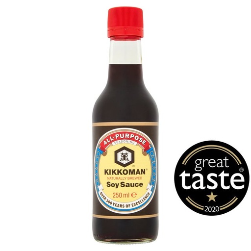 [11063] Kikkoman Japanese Sauces - Soy Sauce X 6 X 250ml