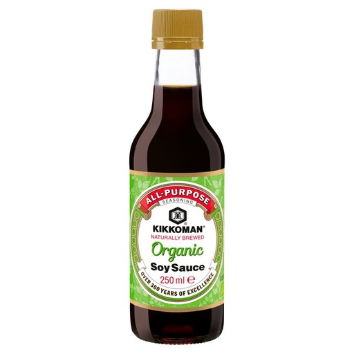 [11068] Kikkoman Japanese Sauces - Organic Soy Sauce X 6 X 250ml