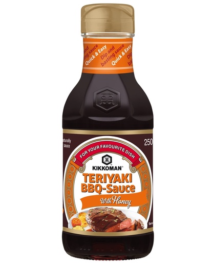 [11074] Kikkoman Japanese Sauces - Teriyaki BBQ Sauce X 6 X 250ml