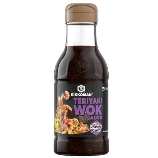 [11075] Kikkoman Japanese Sauces - Teriyaki Sauce Roasted Garlic X 6 X 250ml