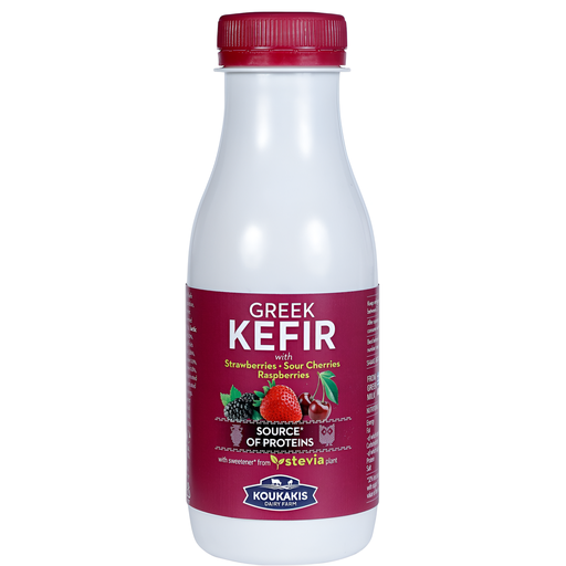 [13478] Koukakis Kefir Drinks - Fruits 330g