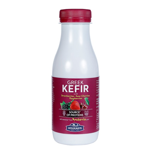 [13478] Koukakis Kefir Drinks - Fruits 330g