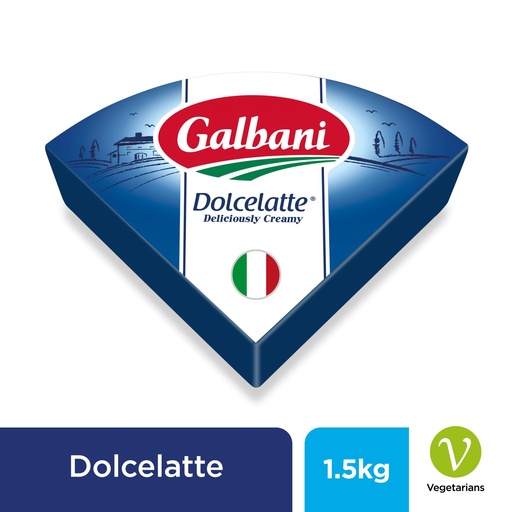 [9570] [PRE ORDER] Lactalis Food Service Products - Galbani Dolcelatte X 2 X 1.5KG