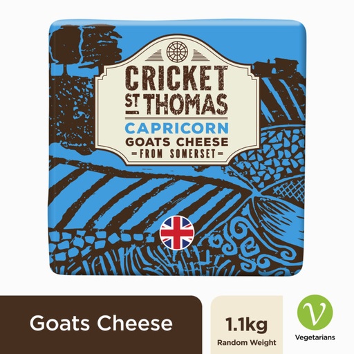 [9573] [PRE-ORDER] Lactalis Food Service Products - Cricket St Thomas Somerset Goats X 1 X 1.1 KG