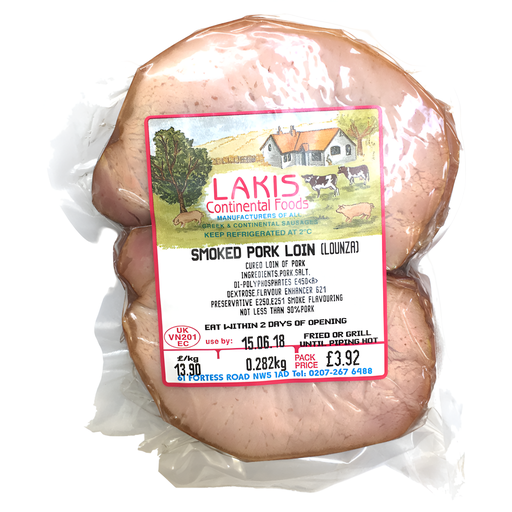 [3170] [PRE ORDER] Lakis Continental Meats £/KG - Lounza Sliced
