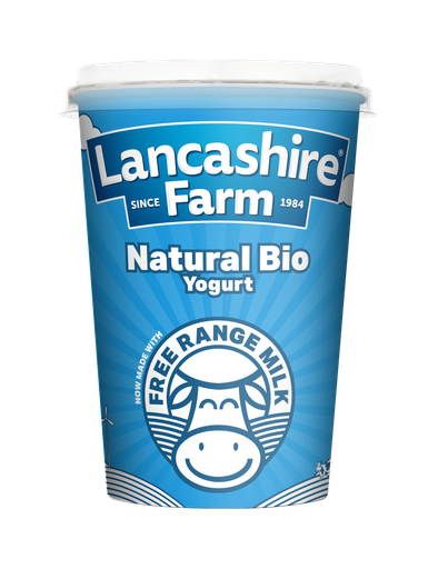 [13704] Lancashire Farm Natural Yoghurt - SMALL Bio Stirred 500g