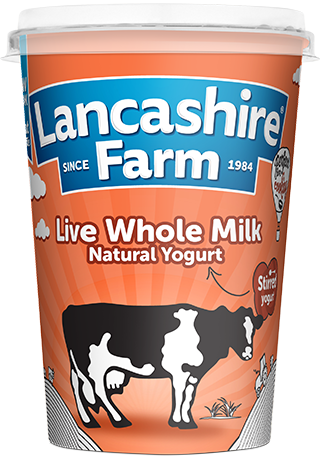[13714] [PRE-ORDER]Lancashire Farm Natural Yoghurt - Traditional Whole Milk Live Stirred 1kg